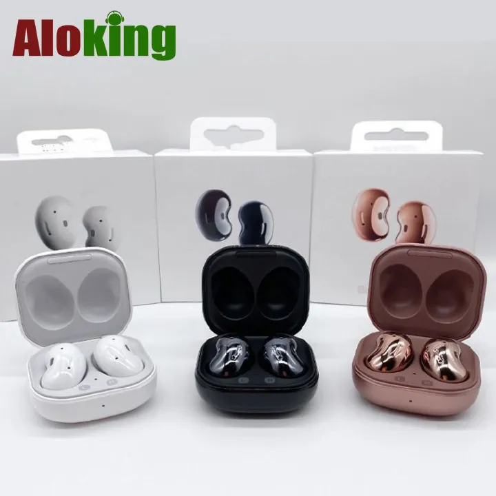 Aloking TWS in-ear Wireless Earbuds Bluetooth Earphone 9D Hifi Stereo Sound Earphone Samsung Galaxy Buds Live R180 Sports Wireless Headphone Bluetooth Headset Sleep Earpods Noise Reduction Earphone
