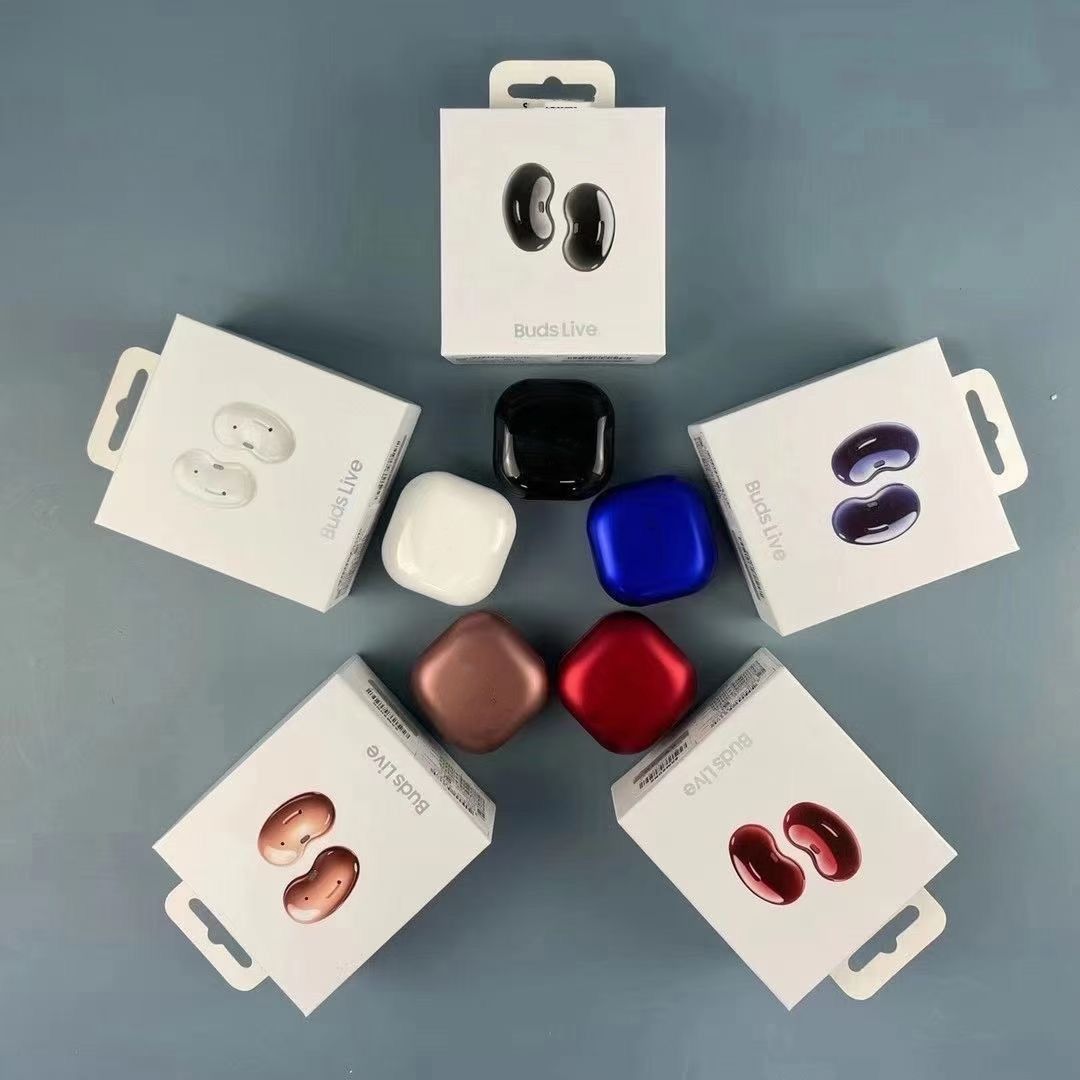 Aloking TWS in-ear Wireless Earbuds Bluetooth Earphone 9D Hifi Stereo Sound Earphone Samsung Galaxy Buds Live R180 Sports Wireless Headphone Bluetooth Headset Sleep Earpods Noise Reduction Earphone