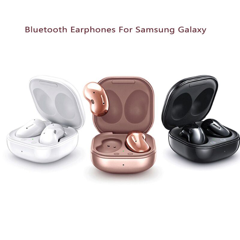 Aloking TWS in-ear Wireless Earbuds Bluetooth Earphone 9D Hifi Stereo Sound Earphone Samsung Galaxy Buds Live R180 Sports Wireless Headphone Bluetooth Headset Sleep Earpods Noise Reduction Earphone