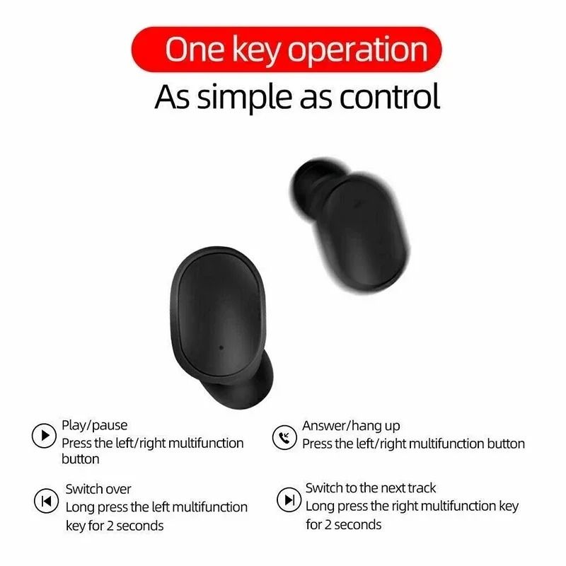 Aloking TWS In-Ear Wireless Earphones Bluetooth Earphone Macaron Color Bluetooth Headset Mini Sports Bluetooth 5.0 Power Digital Display Bluetooth Headphone Wireless Earbuds Gaming Earpods Sleep Buds
