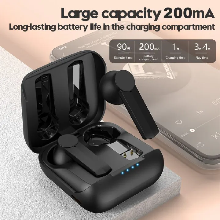 F2 Wireless Bluetooth Earphone hifi stereo binaural Buds Aloking TWS Bluetooth headset Wireless earphone Noise Cancelling wireless earbuds Run sports Earpods flip Bluetooth headphone waterproof Earbud