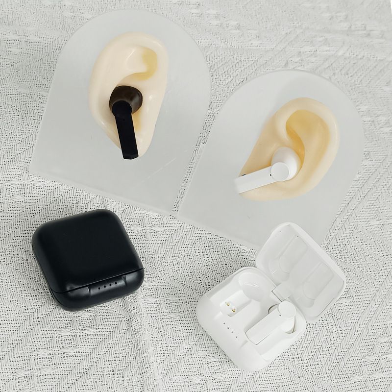 Aloking TWS Wireless Bluetooth Earphone F2 Bluetooth headset binaural battery life sports music true wireless earbuds HIFI Stereo Surround Sound Noise Reduction Waterproof Bluetooth Headphone Earpods