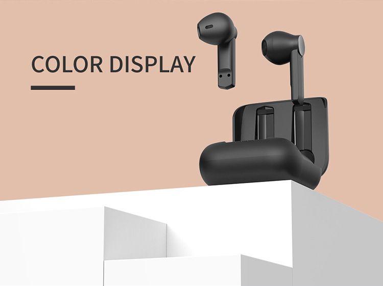Aloking TWS Wireless Bluetooth Earphone F2 Bluetooth headset binaural battery life sports music true wireless earbuds HIFI Stereo Surround Sound Noise Reduction Waterproof Bluetooth Headphone Earpods
