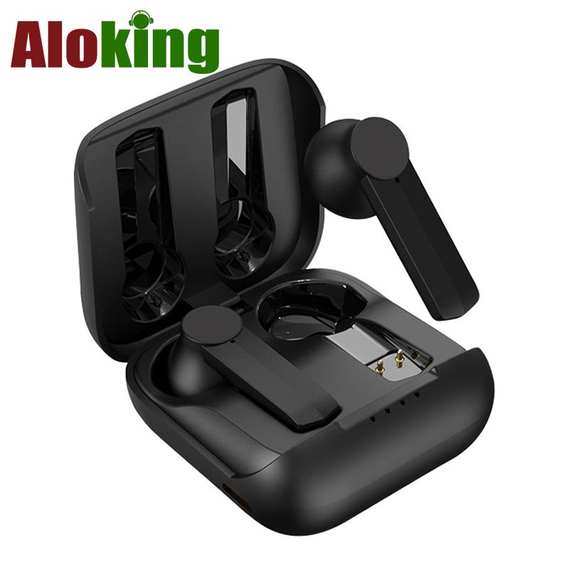 Aloking TWS Wireless Bluetooth Earphone F2 Bluetooth headset binaural battery life sports music true wireless earbuds HIFI Stereo Surround Sound Noise Reduction Waterproof Bluetooth Headphone Earpods