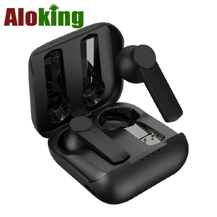 Aloking TWS Wireless Bluetooth Earphone F2 Bluetooth headset binaural battery life sports music true wireless earbuds HIFI Stereo Surround Sound Noise Reduction Waterproof Bluetooth Headphone Earpods