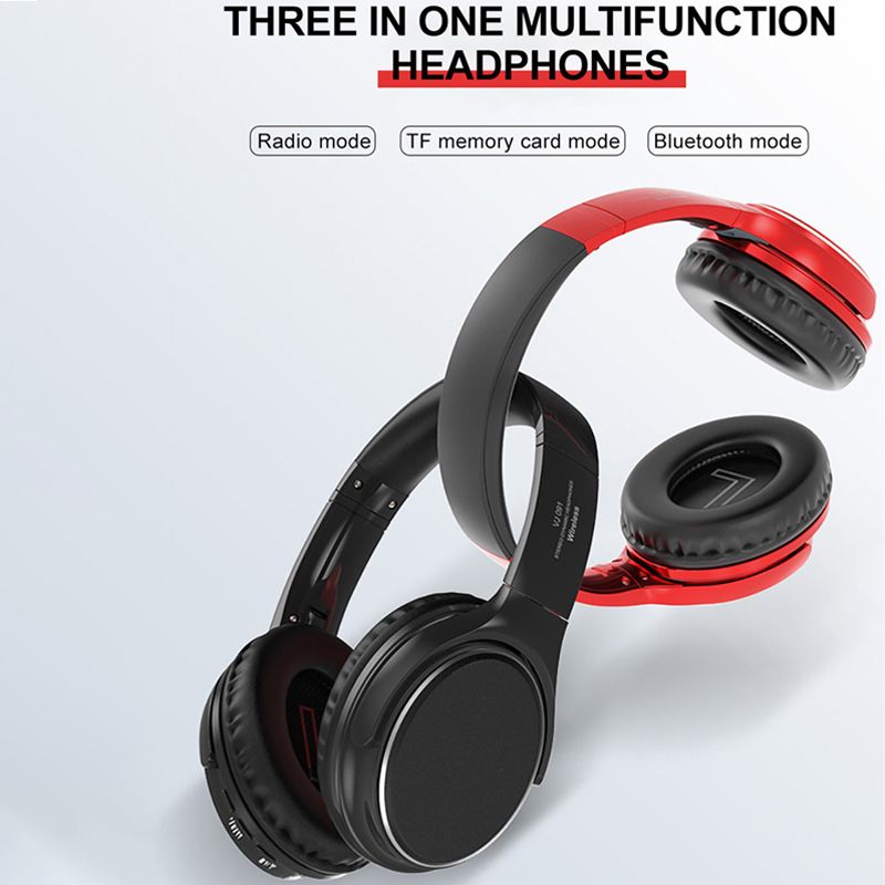 Foldable headset Bluetooth headset wireless headset wired headset Bluetooth headphone Head mounted Gaming Headphone Wireless Headphone noice  Cancelling Wired headphone with mic headphone with wire