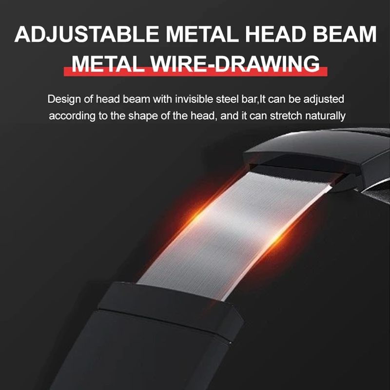 Foldable headset Bluetooth headset wireless headset wired headset Bluetooth headphone Head mounted Gaming Headphone Wireless Headphone noice  Cancelling Wired headphone with mic headphone with wire