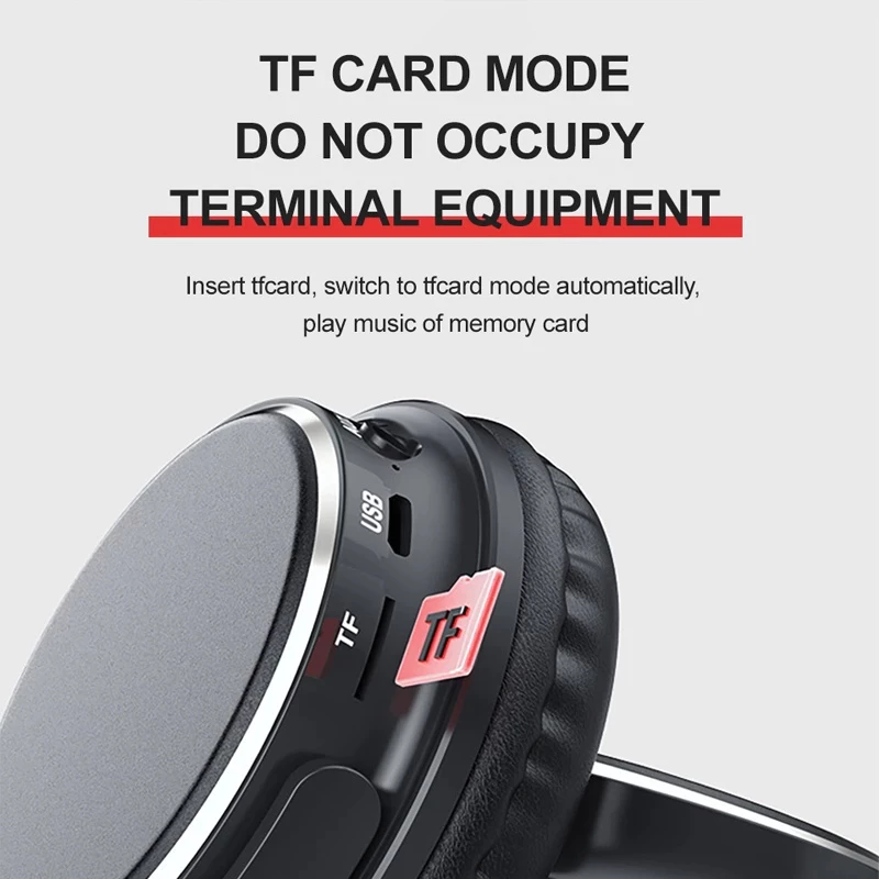 Foldable headset Bluetooth headset wireless headset wired headset Bluetooth headphone Head mounted Gaming Headphone Wireless Headphone noice  Cancelling Wired headphone with mic headphone with wire