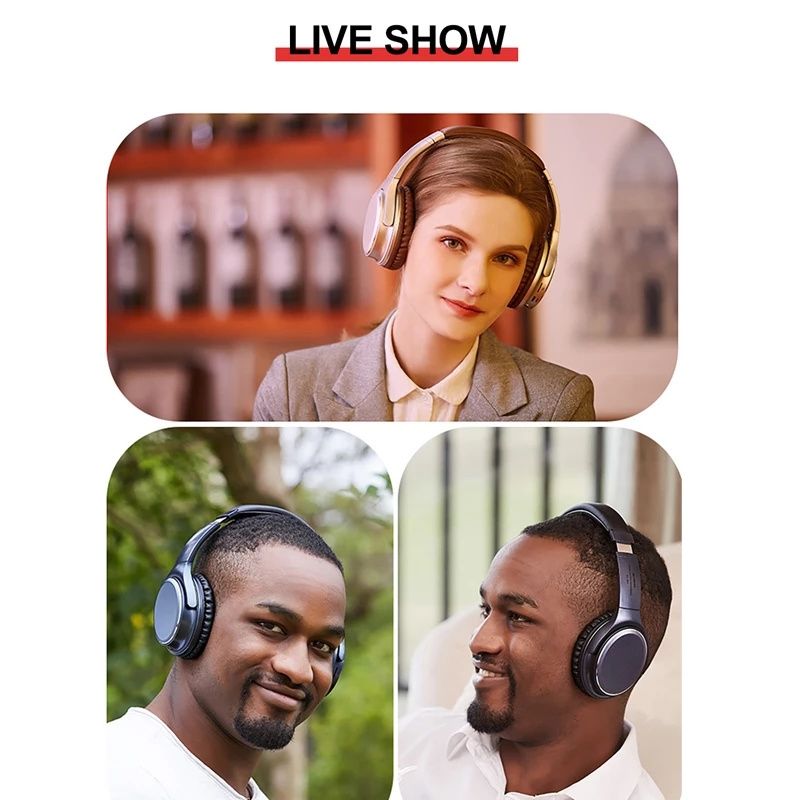 Foldable headset Bluetooth headset wireless headset wired headset Bluetooth headphone Head mounted Gaming Headphone Wireless Headphone noice  Cancelling Wired headphone with mic headphone with wire