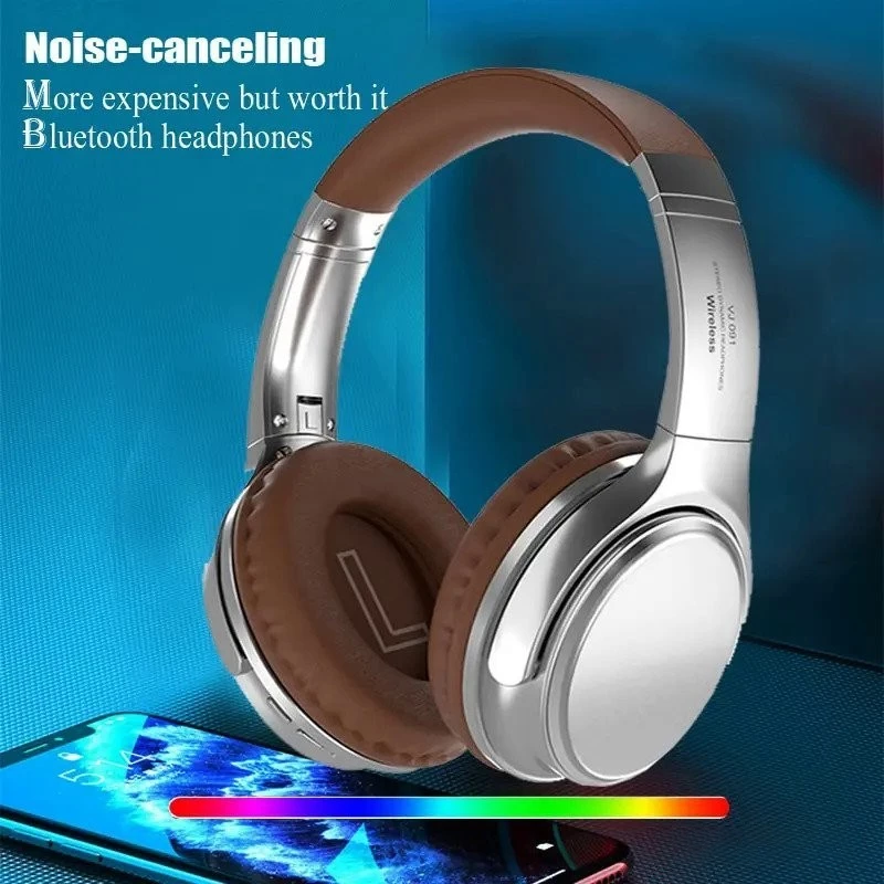 Foldable headset Bluetooth headset wireless headset wired headset Bluetooth headphone Head mounted Gaming Headphone Wireless Headphone noice  Cancelling Wired headphone with mic headphone with wire