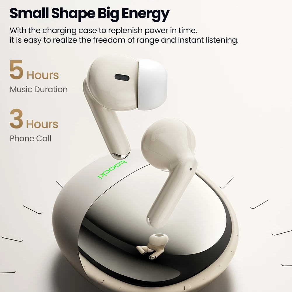 Aloking Y913 TWS Bluetooth Earphone Toocki In-Ear Noise Canceling Wireless Earphones Bluetooth Earphones Gaming Music Bass Sound Wireless Earbuds Headphone Sport Bluetooth Headset With Mic ear buds