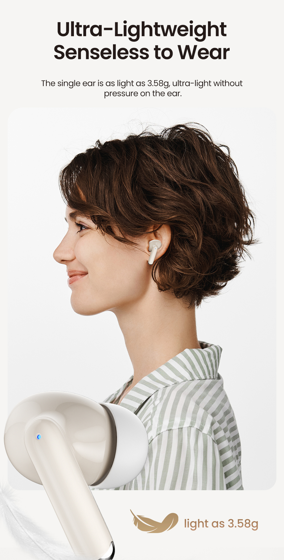 Aloking Y913 TWS Bluetooth Earphone Toocki In-Ear Noise Canceling Wireless Earphones Bluetooth Earphones Gaming Music Bass Sound Wireless Earbuds Headphone Sport Bluetooth Headset With Mic ear buds