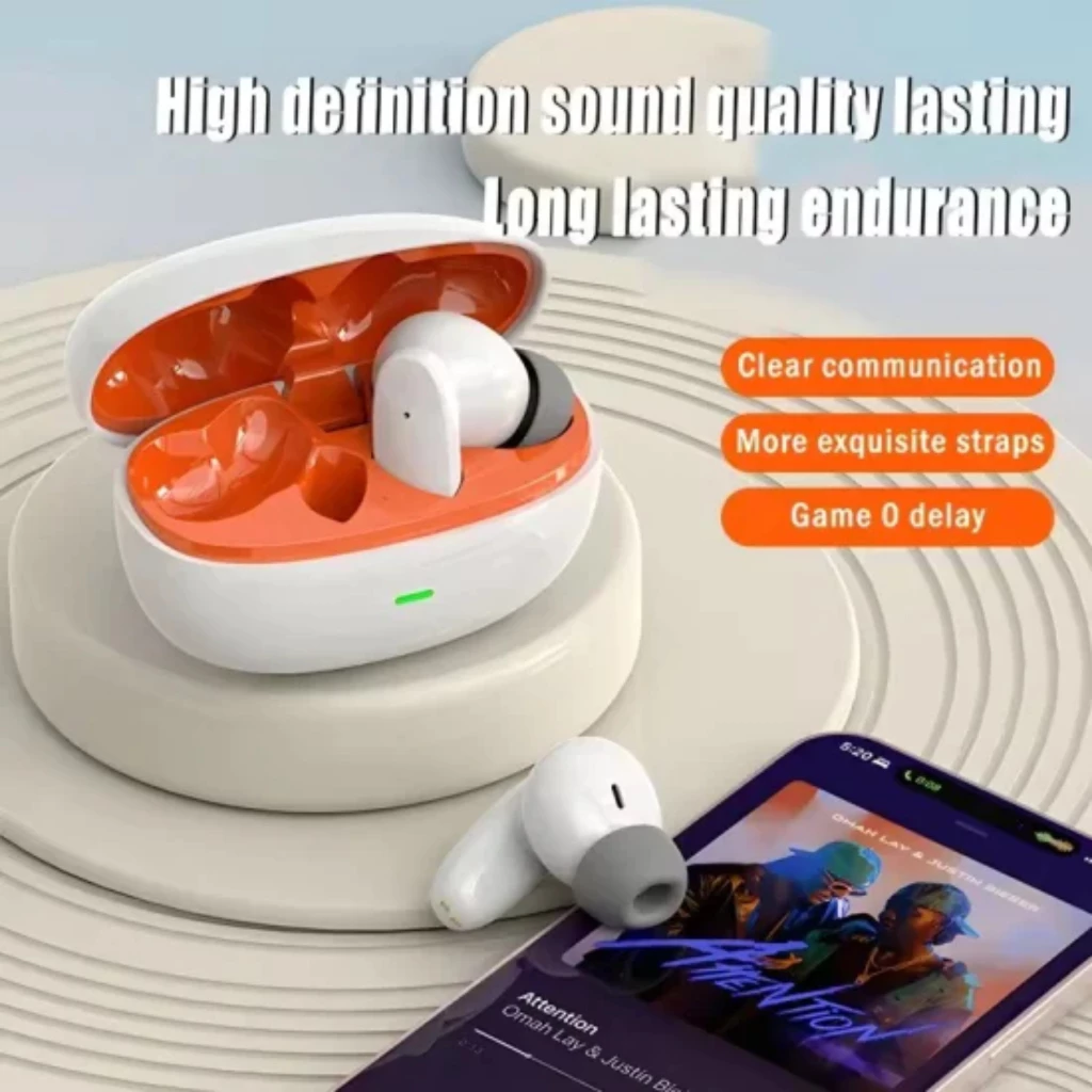 Aloking Wireless Earbuds HiFi Sound Wireless Bluetooth Earphone with Large Capacity Battery Headset G11 Pro TWS Bluetooth Earphones with Mic Macaron color Wireless Headset Bluetooth Headphone Earpods