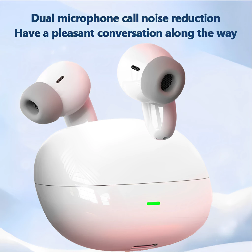 Aloking Wireless Earbuds HiFi Sound Wireless Bluetooth Earphone with Large Capacity Battery Headset G11 Pro TWS Bluetooth Earphones with Mic Macaron color Wireless Headset Bluetooth Headphone Earpods