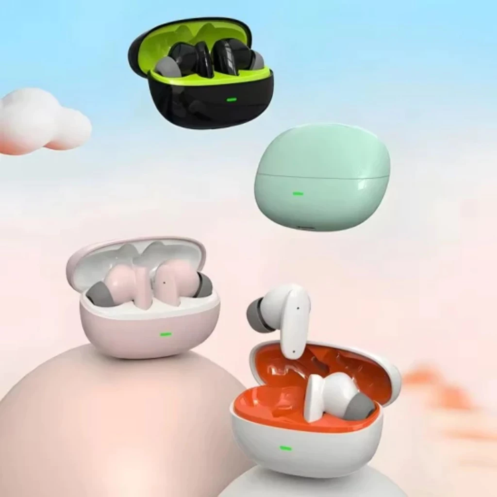 Aloking Wireless Earbuds HiFi Sound Wireless Bluetooth Earphone with Large Capacity Battery Headset G11 Pro TWS Bluetooth Earphones with Mic Macaron color Wireless Headset Bluetooth Headphone Earpods