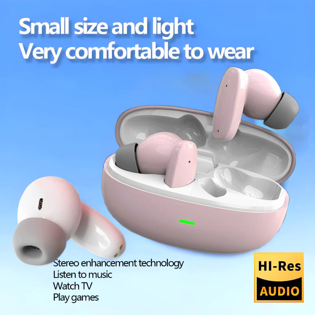 Aloking Wireless Earbuds HiFi Sound Wireless Bluetooth Earphone with Large Capacity Battery Headset G11 Pro TWS Bluetooth Earphones with Mic Macaron color Wireless Headset Bluetooth Headphone Earpods
