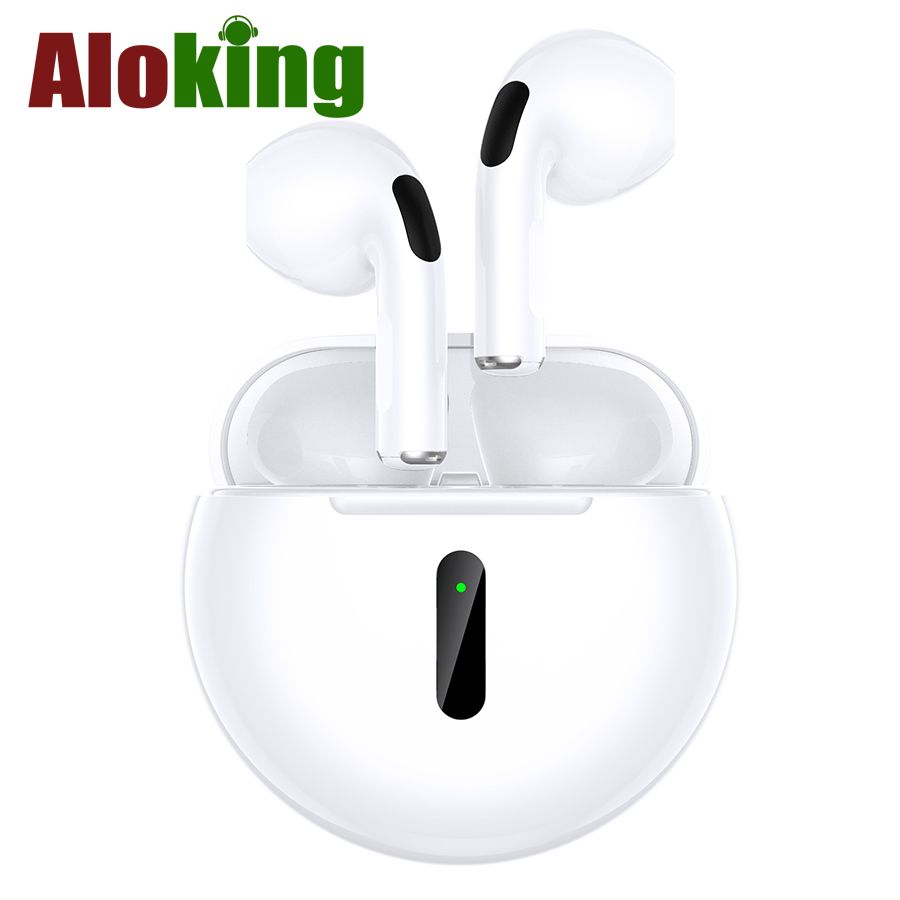 J6 Pro Wireless Bluetooth Headset Noise Reduction Men's and Women's High Quality Headset Suitable for Huawei iPhone Xiaomi Samsung Sony Semi-In-Ear Original Wireless Earphone Bluetooth Headset Earbuds