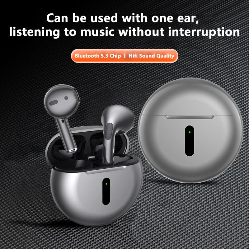 J6 Pro Wireless Bluetooth Headset Noise Reduction Men's and Women's High Quality Headset Suitable for Huawei iPhone Xiaomi Samsung Sony Semi-In-Ear Original Wireless Earphone Bluetooth Headset Earbuds