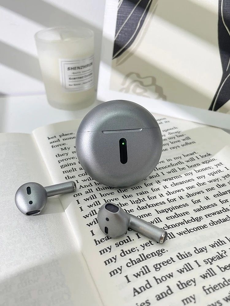 J6 Pro Wireless Bluetooth Headset Noise Reduction Men's and Women's High Quality Headset Suitable for Huawei iPhone Xiaomi Samsung Sony Semi-In-Ear Original Wireless Earphone Bluetooth Headset Earbuds
