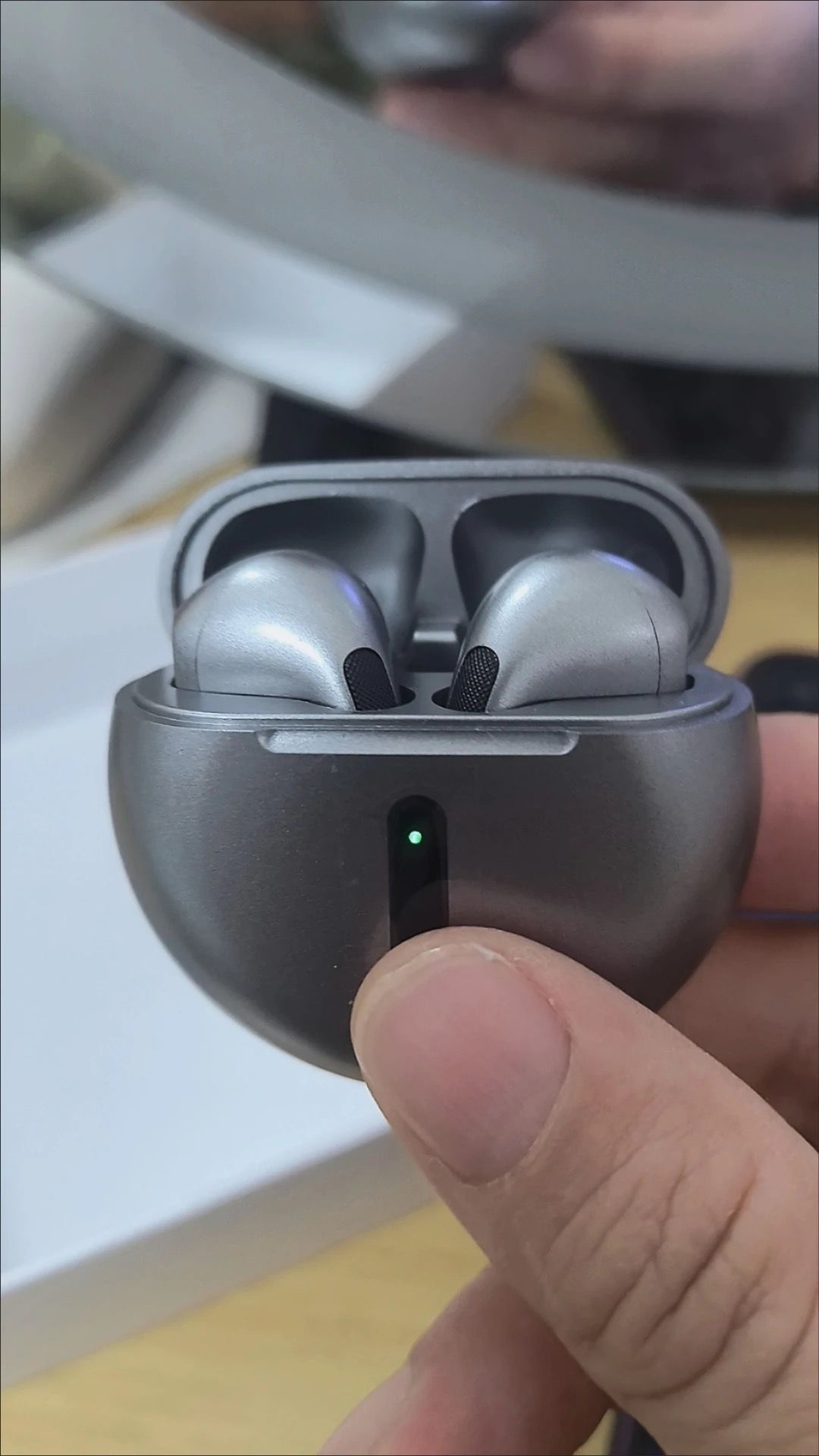 J6 Pro Wireless Bluetooth Headset Noise Reduction Men's and Women's High Quality Headset Suitable for Huawei iPhone Xiaomi Samsung Sony Semi-In-Ear Original Wireless Earphone Bluetooth Headset Earbuds