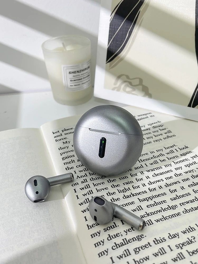 J6 Pro Wireless Bluetooth Headset Noise Reduction Men's and Women's High Quality Headset Suitable for Huawei iPhone Xiaomi Samsung Sony Semi-In-Ear Original Wireless Earphone Bluetooth Headset Earbuds