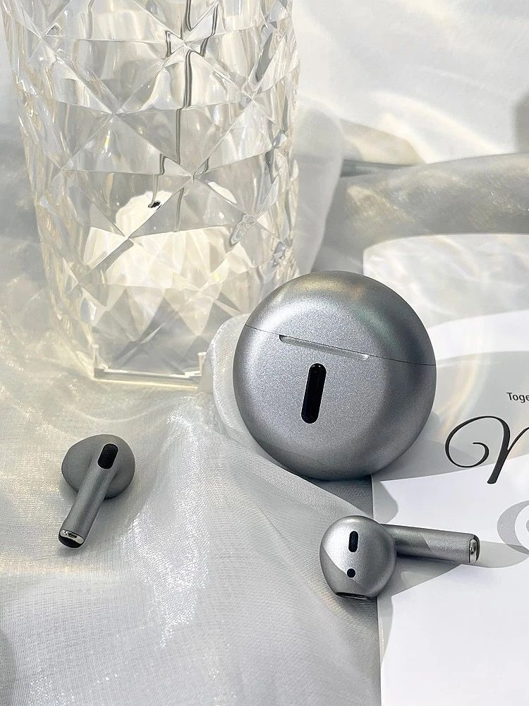J6 Pro Wireless Bluetooth Headset Noise Reduction Men's and Women's High Quality Headset Suitable for Huawei iPhone Xiaomi Samsung Sony Semi-In-Ear Original Wireless Earphone Bluetooth Headset Earbuds