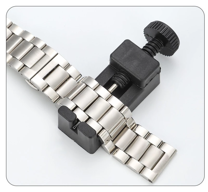 Aloking New Watch Repair Tool Bracelet Disassembly Adjustment Belt Remover Watch Steel Belt Watch Remover Strap Bracelet Adjuster Small watch adjuster tool watch adjustable tool