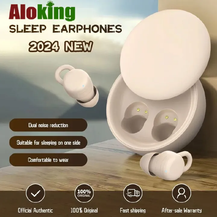 Aloking Mini Sleep Earphones X68 TWS Wireless Bluetooth Earphone With Mic Wireless Earbuds Gaming 5.3 Bluetooth Headphones Touch Control Headset Noise Reduction Small Earbuds In Ear Earpods Headphone