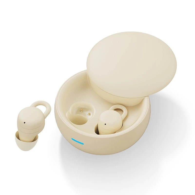 Aloking TWS Mini Sleep Bluetooth Earphone Wireless Earbuds For Android IOS Earbuds Noise Cancelling Earphone With Mic Sport Bluetooth Earpods Stereo Sound Bluetooth Headphone with Case X68 Headset bud