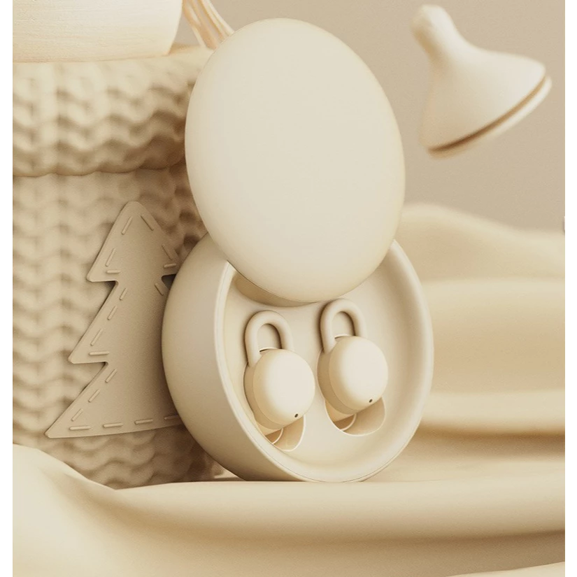 Aloking TWS Mini Sleep Bluetooth Earphone Wireless Earbuds For Android IOS Earbuds Noise Cancelling Earphone With Mic Sport Bluetooth Earpods Stereo Sound Bluetooth Headphone with Case X68 Headset bud