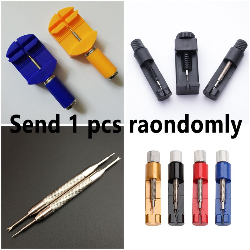 Aloking New Watch Repair Tool Bracelet Disassembly Adjustment Belt Remover Watch Steel Belt Watch Remover Strap Bracelet Adjuster Small watch adjuster tool watch adjustable tool