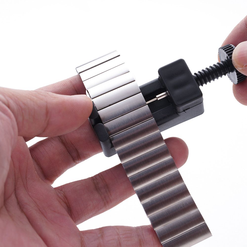 Aloking New Watch Repair Tool Bracelet Disassembly Adjustment Belt Remover Watch Steel Belt Watch Remover Strap Bracelet Adjuster Small watch adjuster tool watch adjustable tool