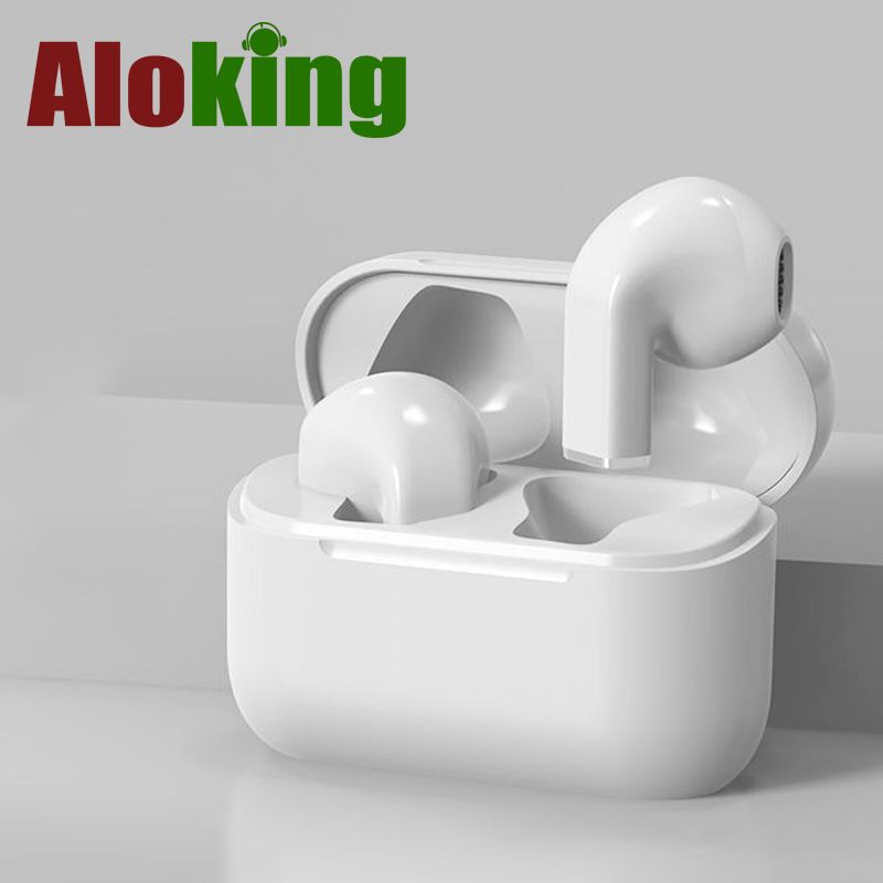 Aloking Mini Pro 5s Earbuds Wireless Bluetooth Earphone With Mic Bluetooth Earphones Sports HiFi Stereo Waterproof Wireless Earbuds Gaming Mini Headset original earpods for android iphone earphones