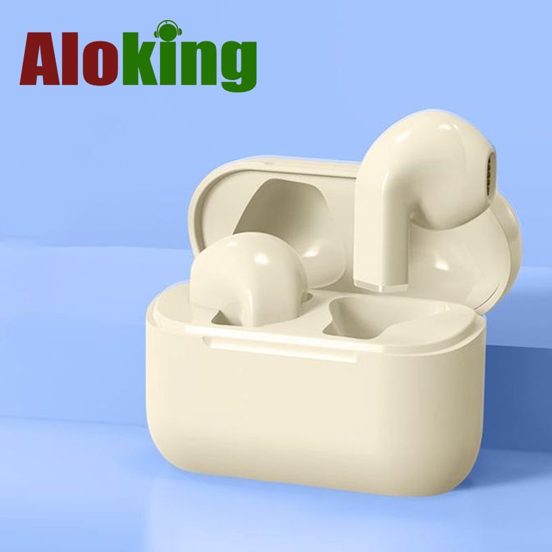 Aloking Mini Pro 5s Earbuds Wireless Bluetooth Earphone With Mic Bluetooth Earphones Sports HiFi Stereo Waterproof Wireless Earbuds Gaming Mini Headset original earpods for android iphone earphones