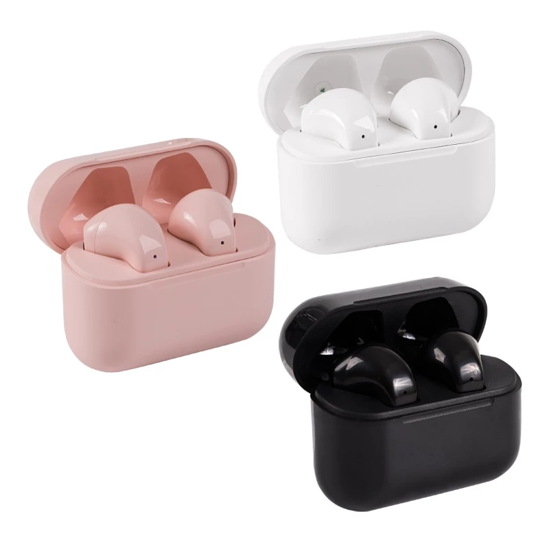 Aloking Mini Pro 5s Earbuds Wireless Bluetooth Earphone With Mic Bluetooth Earphones Sports HiFi Stereo Waterproof Wireless Earbuds Gaming Mini Headset original earpods for android iphone earphones
