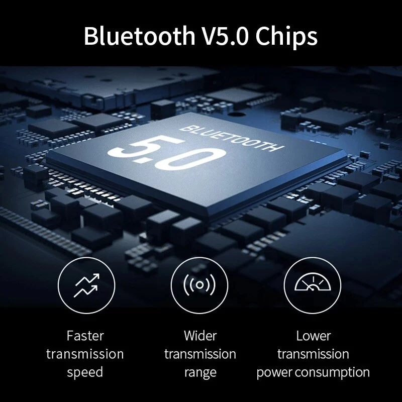 Aloking Mini Pro 5s Earbuds Wireless Bluetooth Earphone With Mic Bluetooth Earphones Sports HiFi Stereo Waterproof Wireless Earbuds Gaming Mini Headset original earpods for android iphone earphones