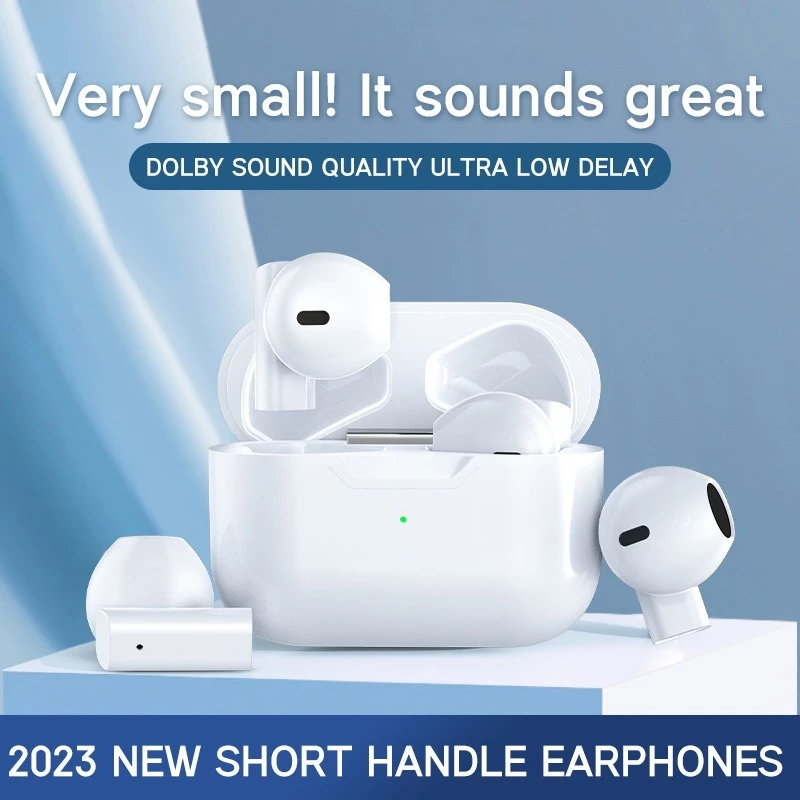 Aloking Mini Pro 5s Earbuds Wireless Bluetooth Earphone With Mic Bluetooth Earphones Sports HiFi Stereo Waterproof Wireless Earbuds Gaming Mini Headset original earpods for android iphone earphones