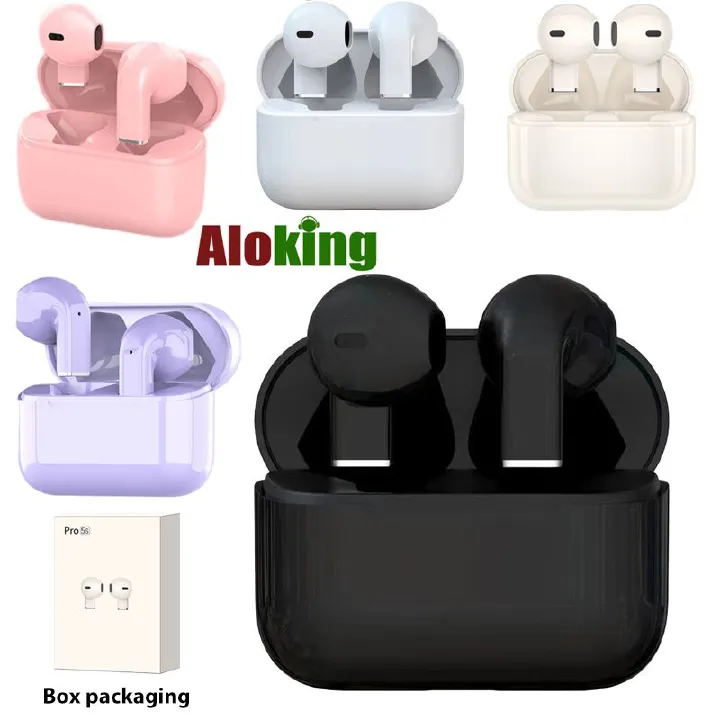 Aloking Pro 5s Android iphone Wireless Earbuds Wireless Earphone Bluetooth Earphones With Mic Bluetooth Headphones Sports HiFi Stereo Waterproof Gaming Earbuds Mini earpods pro 5s airpod with case