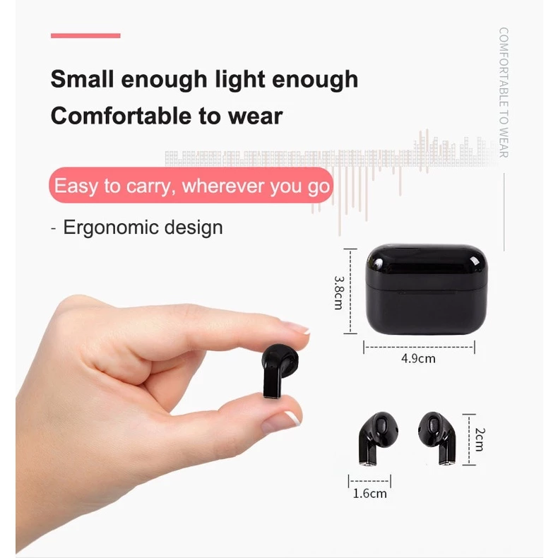 Aloking Pro 5s Android iphone Wireless Earbuds Wireless Earphone Bluetooth Earphones With Mic Bluetooth Headphones Sports HiFi Stereo Waterproof Gaming Earbuds Mini earpods pro 5s airpod with case