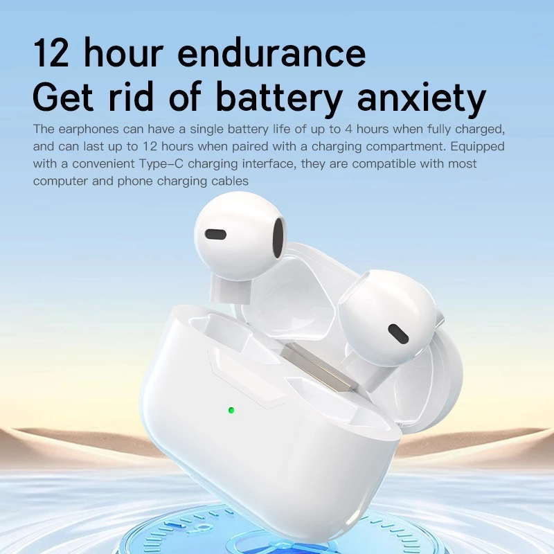 Aloking Pro 5s Android iphone Wireless Earbuds Wireless Earphone Bluetooth Earphones With Mic Bluetooth Headphones Sports HiFi Stereo Waterproof Gaming Earbuds Mini earpods pro 5s airpod with case