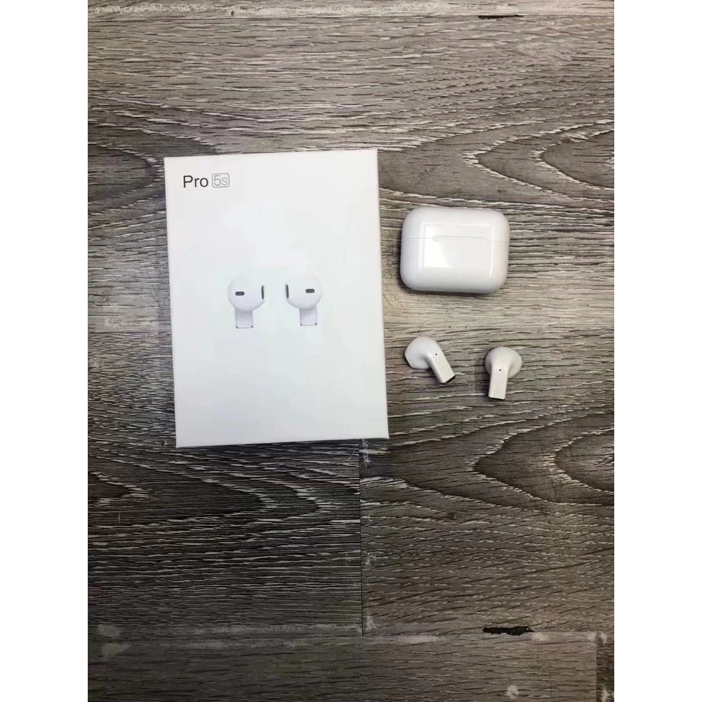 Aloking Pro 5s Android iphone Wireless Earbuds Wireless Earphone Bluetooth Earphones With Mic Bluetooth Headphones Sports HiFi Stereo Waterproof Gaming Earbuds Mini earpods pro 5s airpod with case