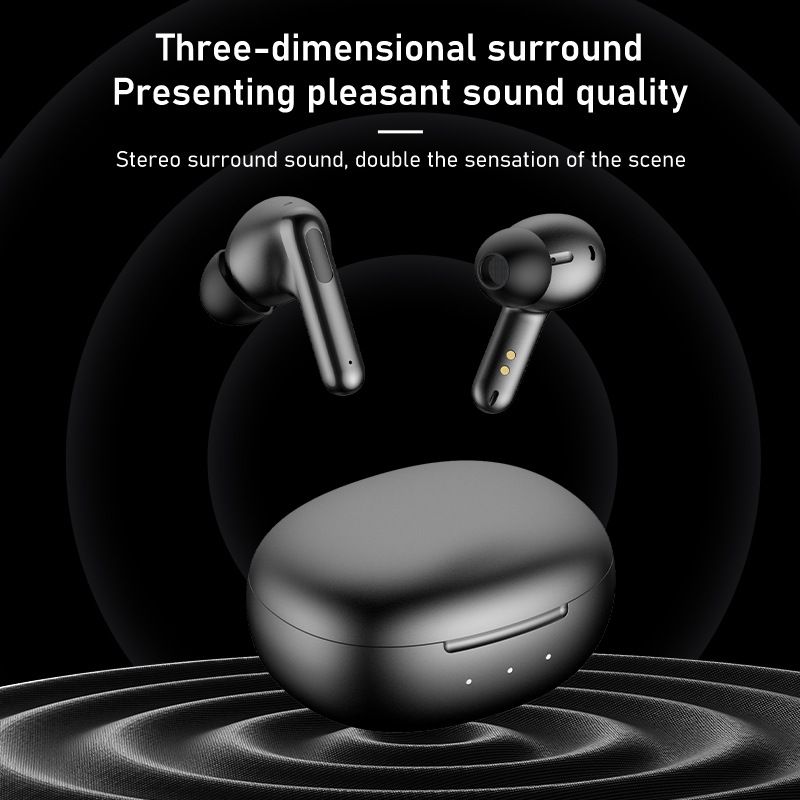 Aloking TWS True wireless NC earbuds Pure Bass Noise reduction earphone HiFi lossless sound quality In-Ear Wireless Gaming Earbuds Bluetooth Earphone Wireless Earpods For Android iphone Earphone
