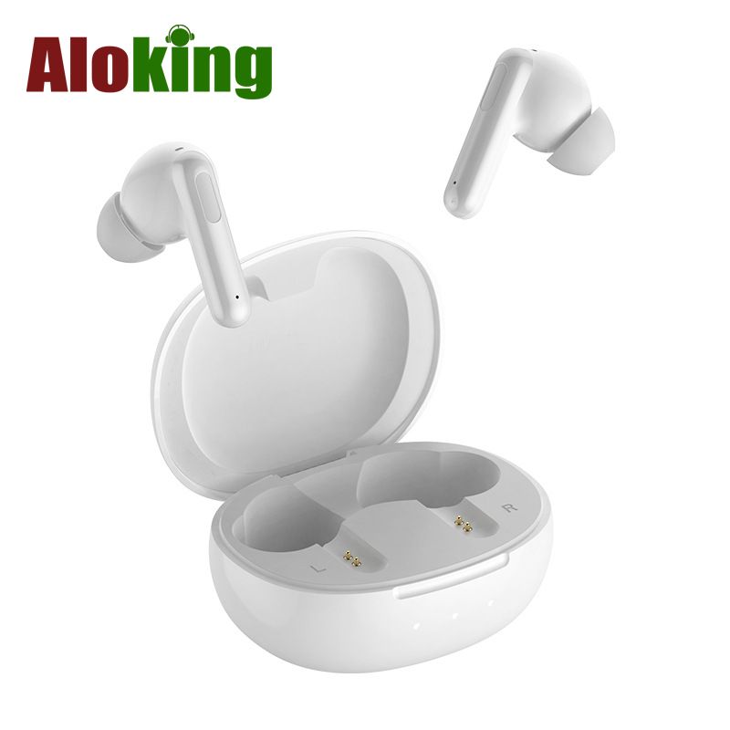 Aloking TWS True wireless NC earbuds Pure Bass Noise reduction earphone HiFi lossless sound quality In-Ear Wireless Gaming Earbuds Bluetooth Earphone Wireless Earpods For Android iphone Earphone