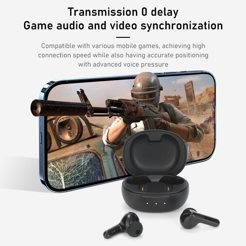 Aloking TWS True wireless NC earbuds Pure Bass Noise reduction earphone HiFi lossless sound quality In-Ear Wireless Gaming Earbuds Bluetooth Earphone Wireless Earpods For Android iphone Earphone