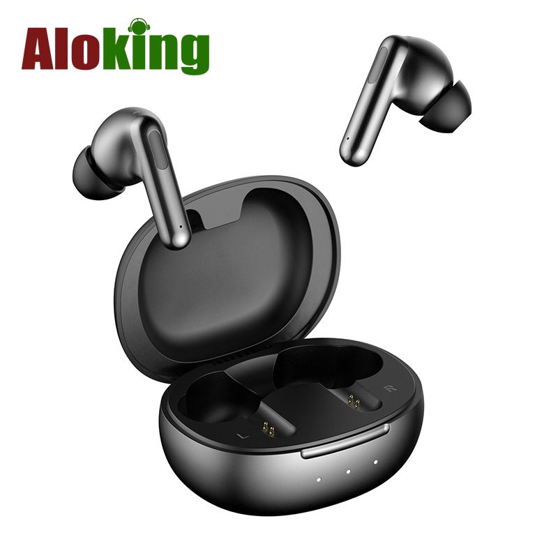 Aloking TWS True wireless NC earbuds Pure Bass Noise reduction earphone HiFi lossless sound quality In-Ear Wireless Gaming Earbuds Bluetooth Earphone Wireless Earpods For Android iphone Earphone