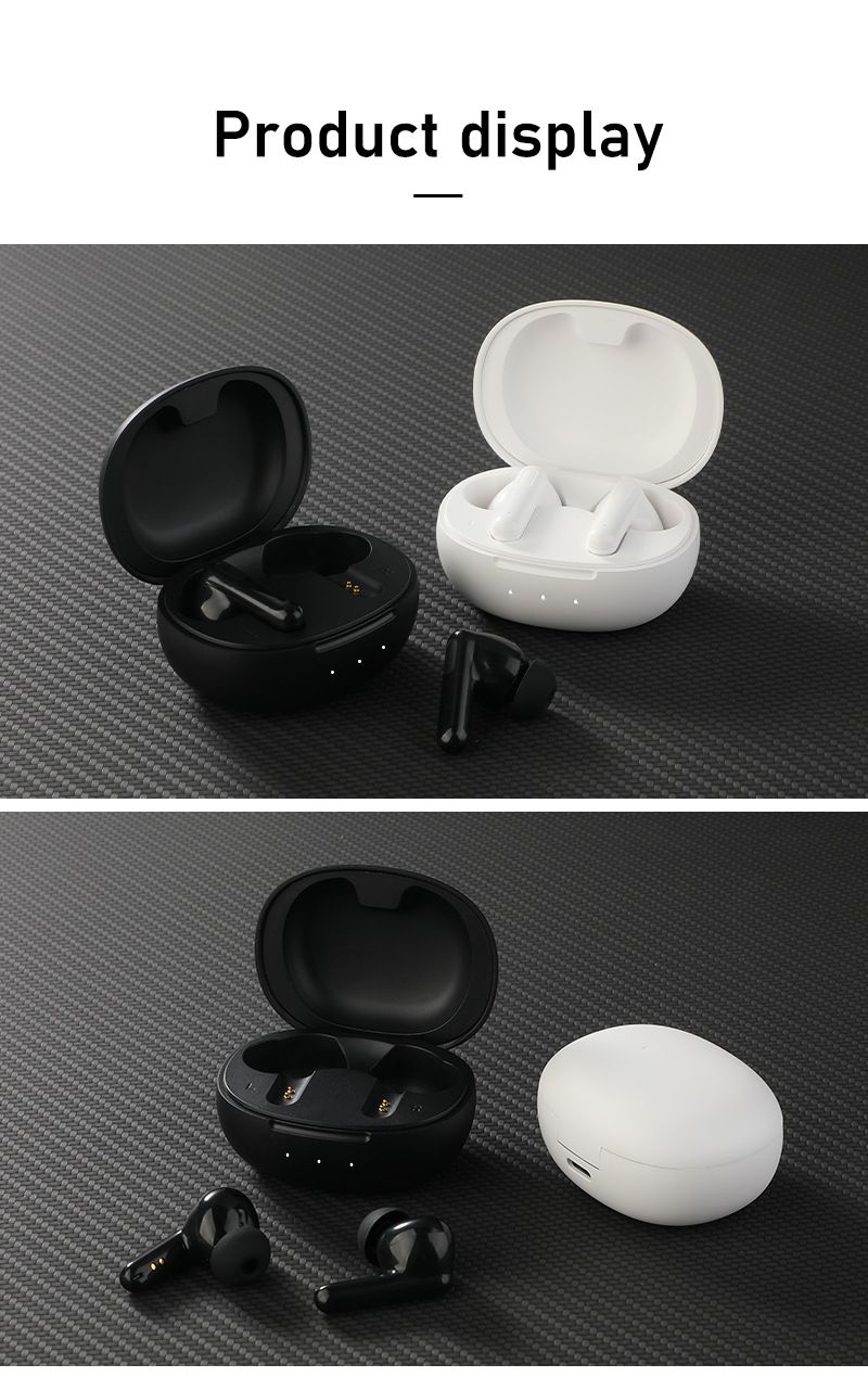 Aloking TWS True wireless NC earbuds Pure Bass Noise reduction earphone HiFi lossless sound quality In-Ear Wireless Gaming Earbuds Bluetooth Earphone Wireless Earpods For Android iphone Earphone