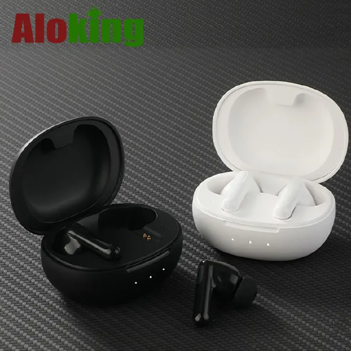 Aloking TWS True wireless NC earbuds Pure Bass Noise reduction earphone HiFi lossless sound quality In-Ear Wireless Gaming Earbuds Bluetooth Earphone Wireless Earpods For Android iphone Earphone