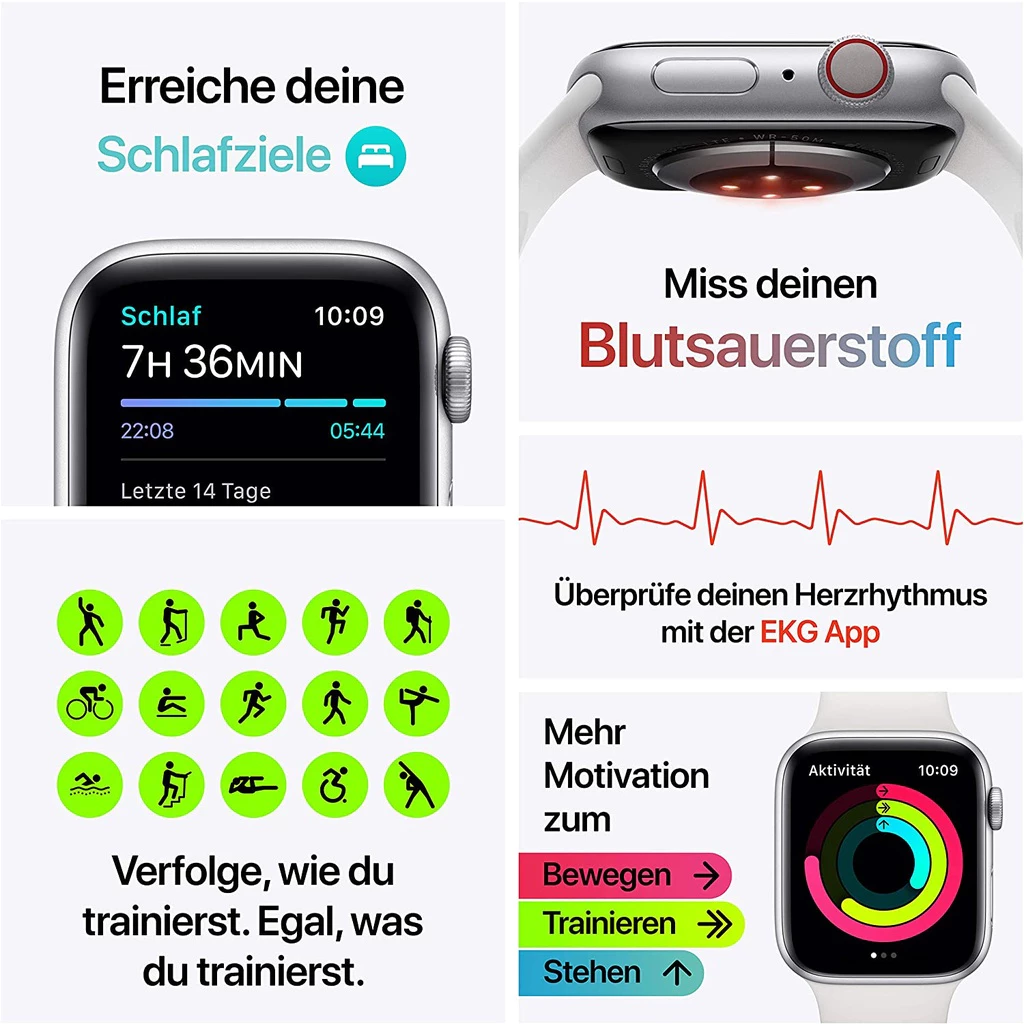 Men Women Smart watch Fitness Sports Smartwatch Waterproof Heart Rate Blood Oxygen blood glucose monitoring Health Monitor sports watch Men/Women Smart Watches Watch 10 Smart Watch For Men Kids Watch