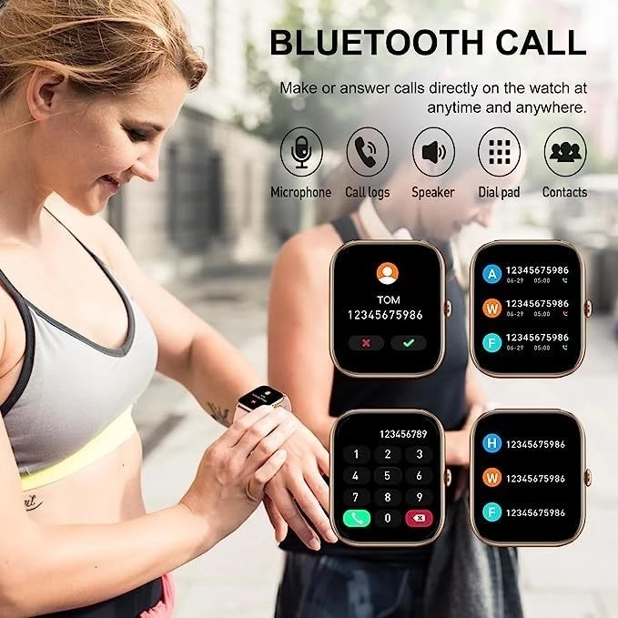 Men Women Smart watch Fitness Sports Smartwatch Waterproof Heart Rate Blood Oxygen blood glucose monitoring Health Monitor sports watch Men/Women Smart Watches Watch 10 Smart Watch For Men Kids Watch