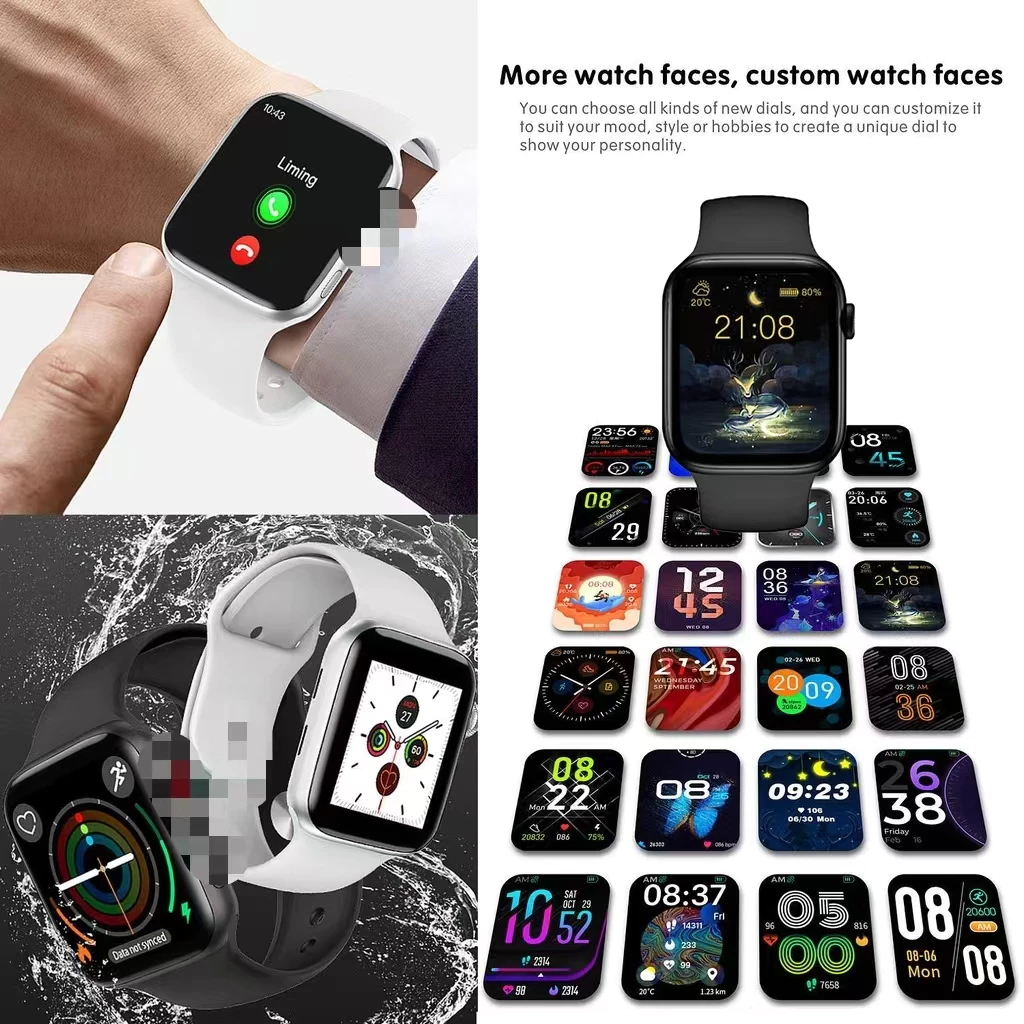Men Women Smart watch Fitness Sports Smartwatch Waterproof Heart Rate Blood Oxygen blood glucose monitoring Health Monitor sports watch Men/Women Smart Watches Watch 10 Smart Watch For Men Kids Watch